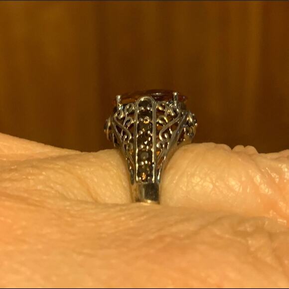 Santa Ana Madeira Citrine, Brazilian smoky quartz - Picture 5 of 5